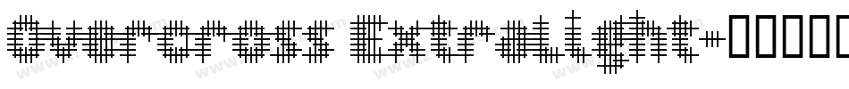 Overcross ExtraLight字体转换